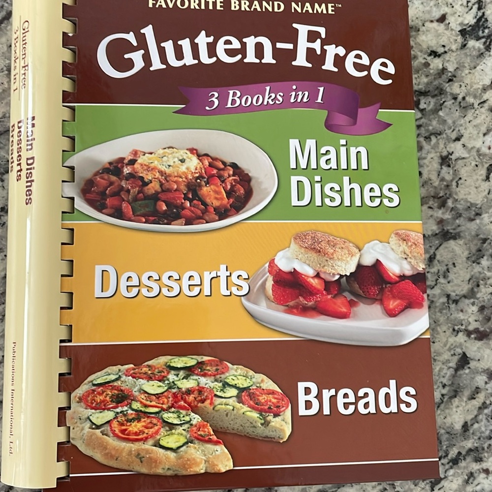 Favorite brand name. Gluten free cookbook
